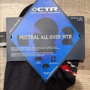 Kids Black and Red Face Mask